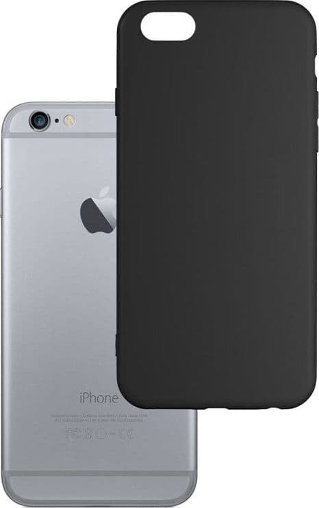 3mk Matt Case svart för Apple iPhone 6/6s