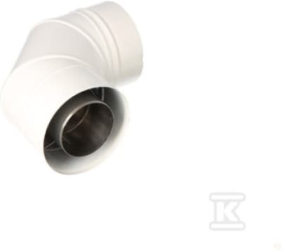 90ST 80/125 HVID KONDENS/TURBO BØJNING