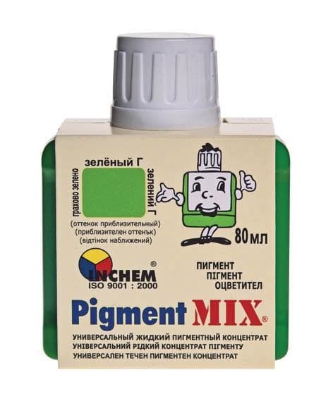PIGMENT PIGMENTMIX GRØN FARVE 80 ML