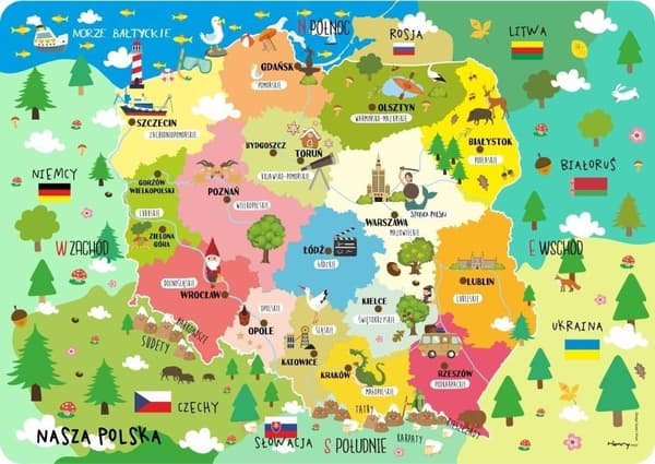 Skrivebordsunderlag - Polen