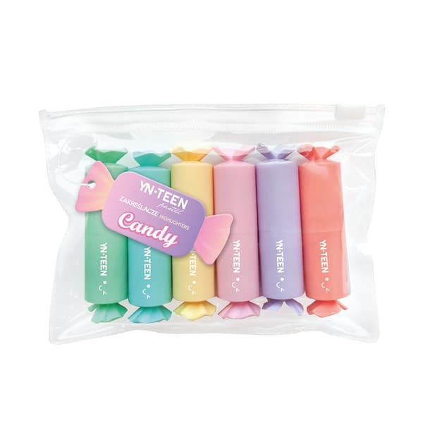 CANDY overstregningstuscher 6 farver YN TEEN