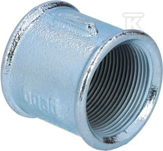 MUFF M2 NR. 2 6/4 GALVANISERET