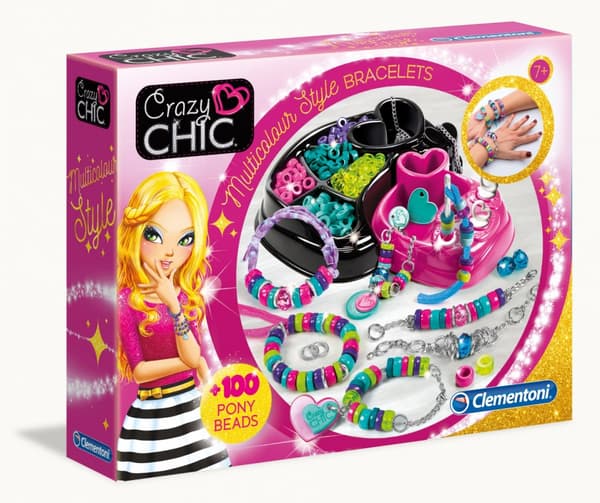 Clementoni Crazy Chic - Farverige Armbånd 78415