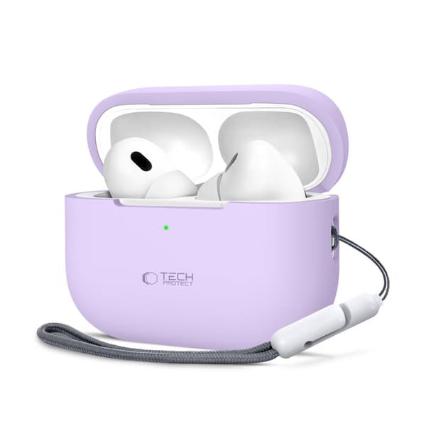 TECH-PROTECT SILICONE APPLE AIRPODS PRO 1/2 LAVENDER