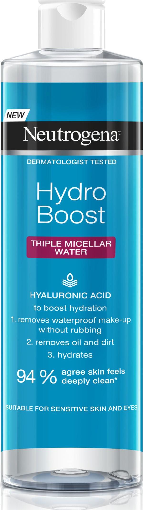 Neutrogena_Hydro Boost Triple Micellar Water Micellar Fluid 400ml
