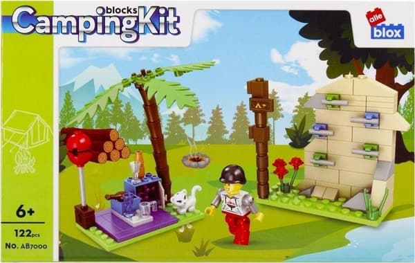 Byggklossar Camping ALLEBLOX
