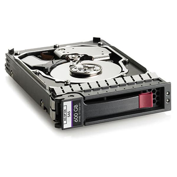 Hewlett Packard Enterprise HDD/600GB 15K SAS 3.5\" DP **Sender nye forseglede reservedele**
