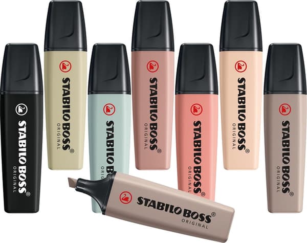 Överstrykningspenna Stabilo Boss Original jordgrön