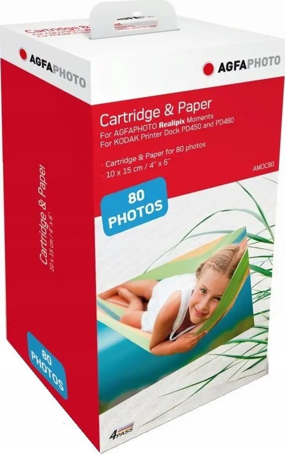 AgfaPhoto AMOC 80 - 80 ark 4 x6