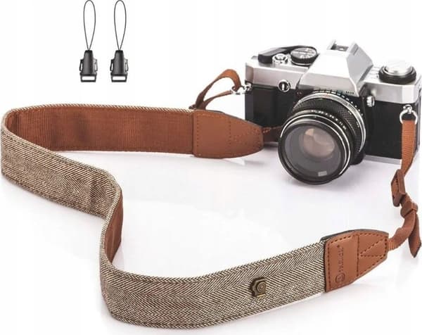 Halsrem til DSLR-kamera DSLR spejlløst kamera/brun