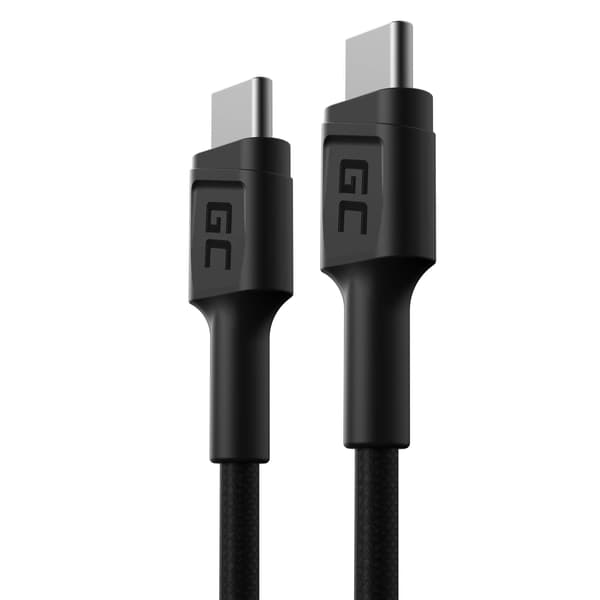 Kabel USB TB Print USB-C - USB-C 0,3 m Sort (1_773216)