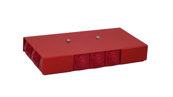 Simet Anti-possular dåse PIP-2AN R3x3x4 rektangulær, E90, brud, dimensioner 103x30x197mm, rød 84622656