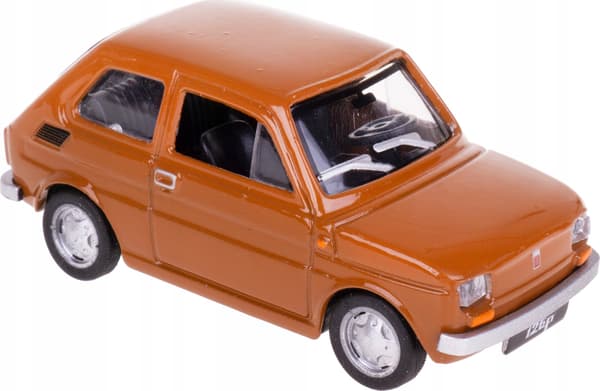 Samling PRL Fiat 126p brun