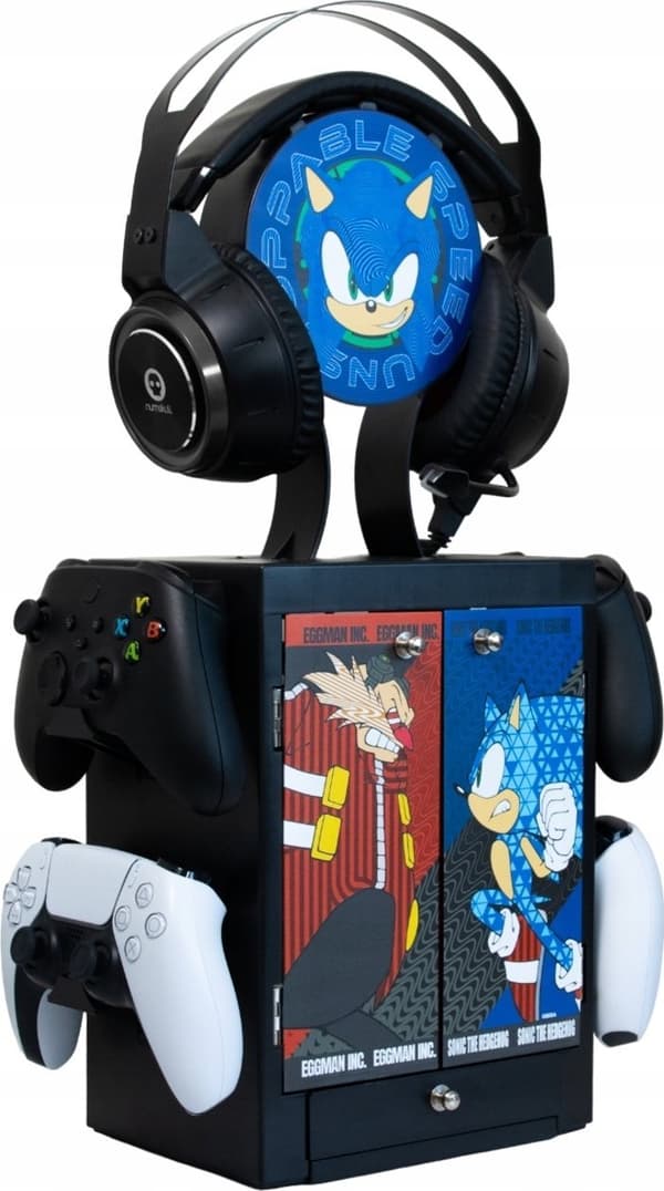 Numskull SEGA Gaming Cabinet Tilbehørsstander - Sonic