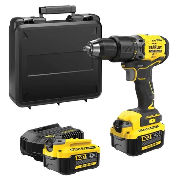 Boremaskine Stanley SFMCD711C2K 18 V 2 x 1,5 Ah batteri