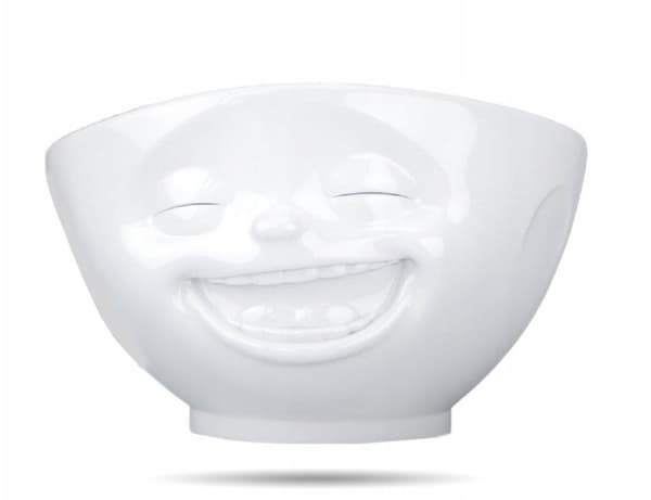 FIFTYEIGHT Skål 500ml - Skrattande vit
