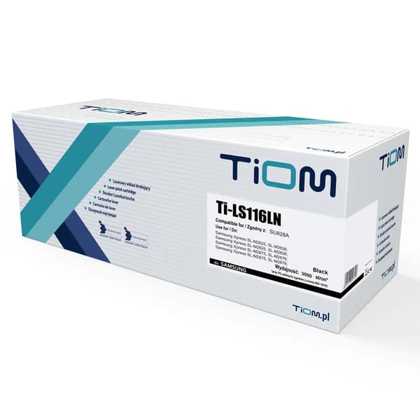 Toner Tiom Sort Erstatning for MLT-D116L (Ti-LS116LN)