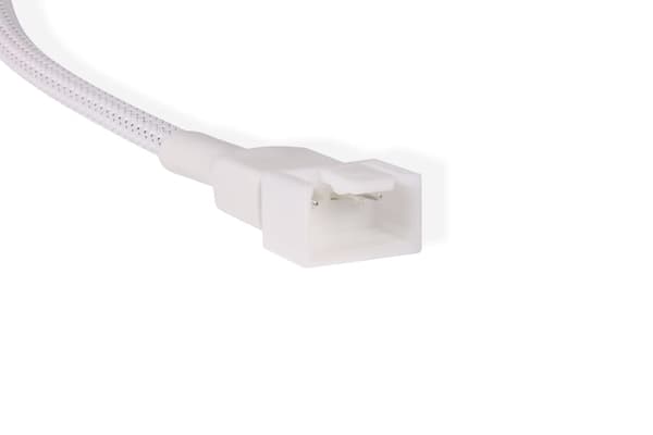 Alphacool Y-splitter 4-pin til 4x 4-pin PWM 15cm - hvid