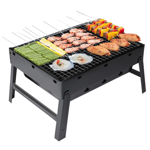 MINI KOLGRILL TURIST BÄRBAR RESVÄSKA