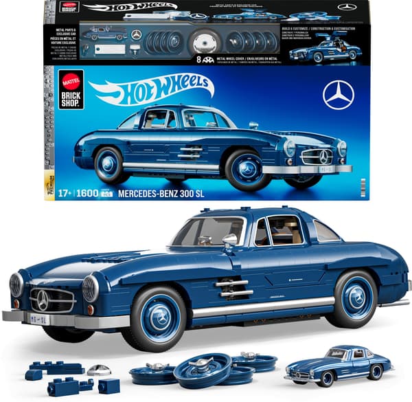 MEGA Hot Wheels Mercedes-Benz 300 SL
