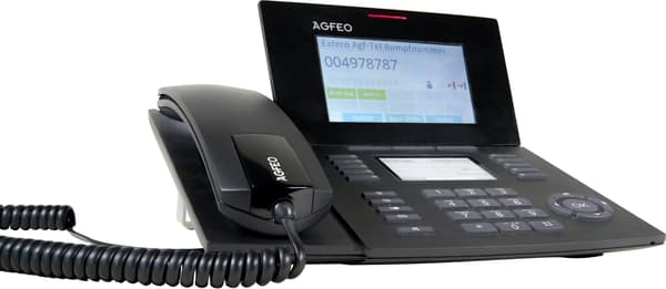 AGFEO ST 56 IP-telefon VoIP Svart