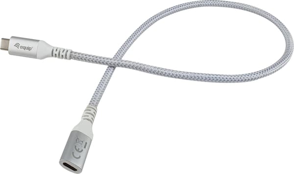 Kabel USB Equip USB-C - USB-C 0,5 m Hvid (128375)
