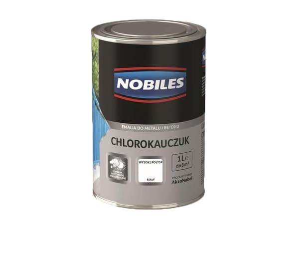 NOBILES KLORGUMMIMALING HVID 0,9L