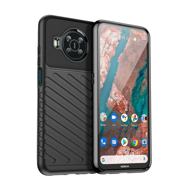 Thunder Case fleksibelt pansret etui til Nokia X100 sort