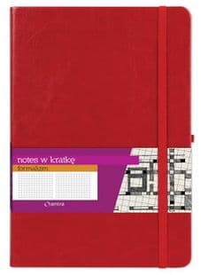 Notesbog A5 ternet formalisme rød ANTRA