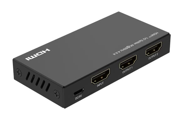 MicroConnect 4K@60Hz HDMI Splitter 1x2, 4:4:4