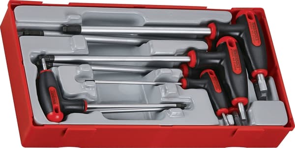 Teng Tools 7-delt unbrakonøgle sæt Teng Tools TTHEX7/TTHEX7AF - 68930106