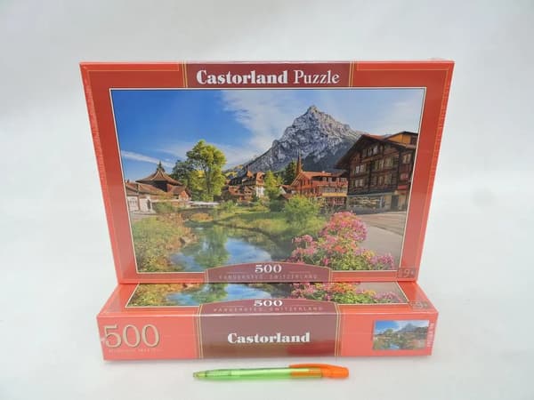 Puslespil 500 stk. Kandersteg, Schweiz