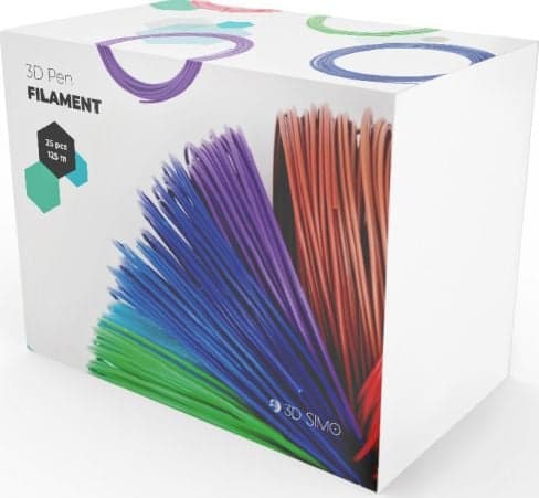 Boffin Filament 125m (Multipro/kit) - ABS/PLA forskellige farver