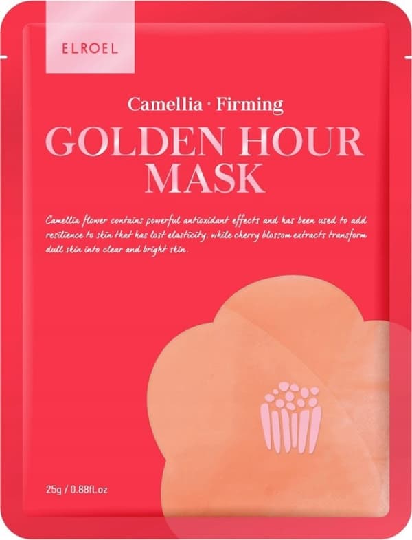 Elroel_Golden Hour Mask Ansiktsmask Kamelia 25g