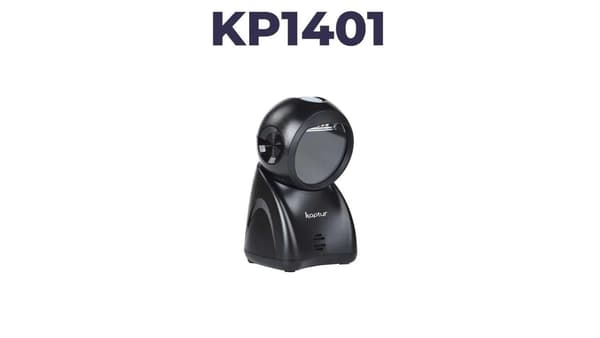 1D & 2D USB-pöytäviivakoodinlukija KP1401