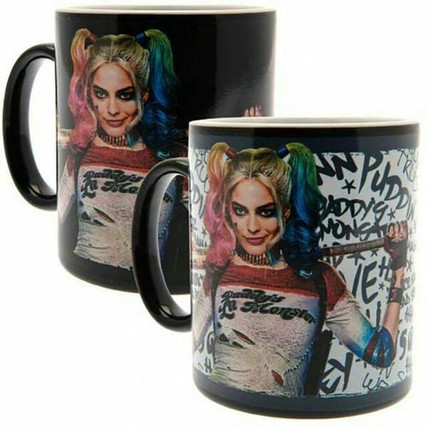 DC COMICS Mugg Värmeväxlande Harley Quinn/termoaktiv mugg Dc Comics Harley Quinn - ABS