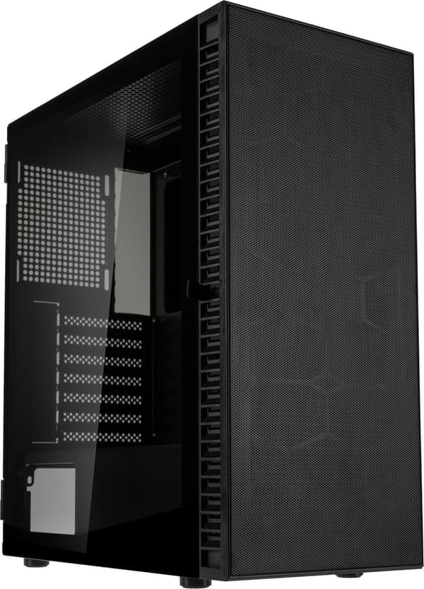 Kolink HF Mesh Core Midi-Tower Observatory - musta