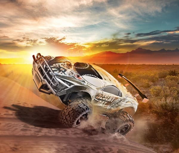 REVELL 24442 Radiostyrd bil \"Desert Rat\"