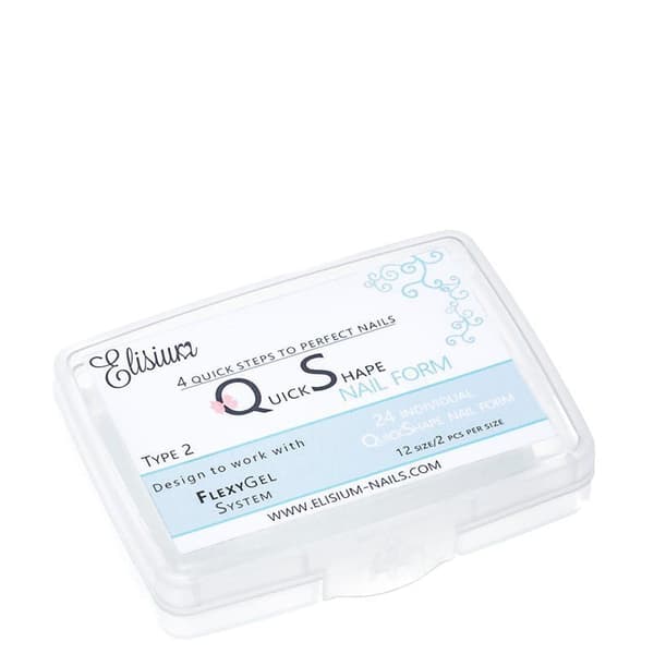 Elisium Quick Shape Nagelformar För Akrylgel Typ 2 1p.-24st