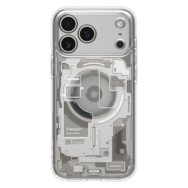 Spigen Ultra Hybrid MagSafe, zero one natural titanium - iPhone 17 Pro