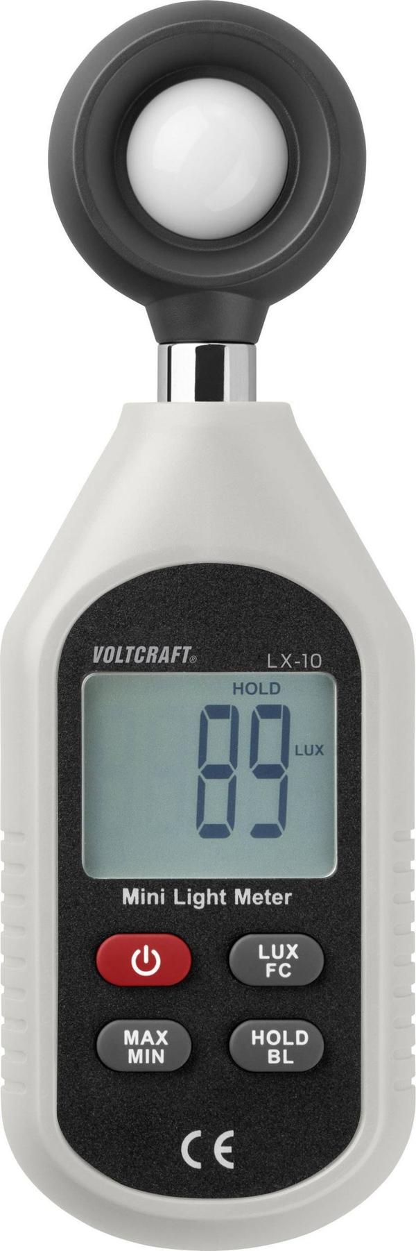 Voltcraft LX-10 Luxmeter 0 - 199900 lx 1662853