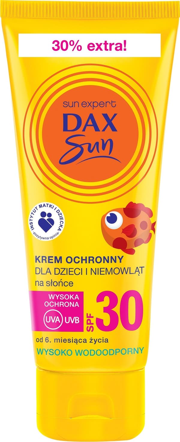 Dax Sun Skyddskräm för barn och spädbarn SPF 30, 75 ml