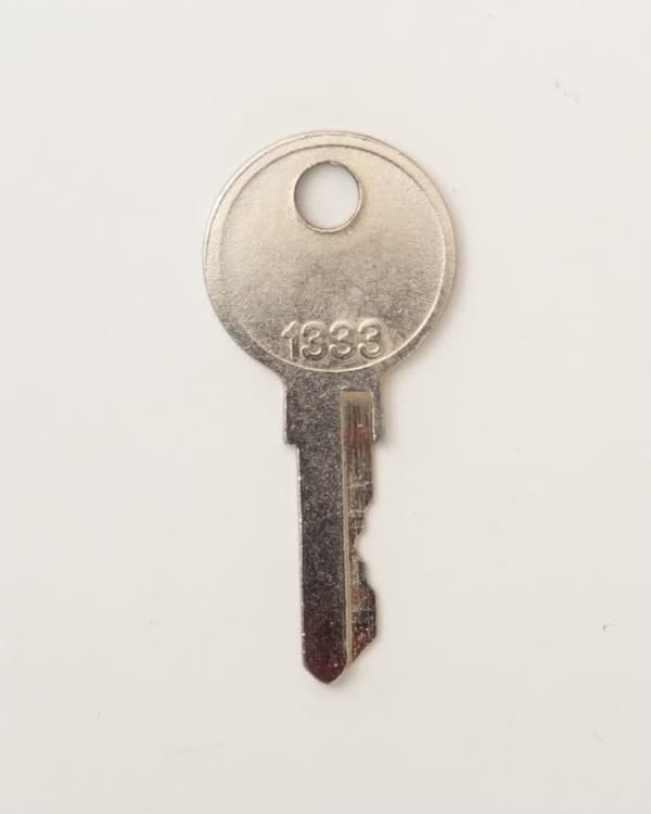 Patentnøgle 1333 KEY-1333 001343000