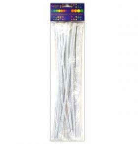 Askartelulangat valkoinen 30 cm 25 kpl