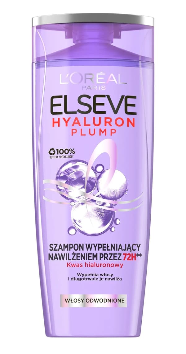 L'Oreal Paris Loreal_Elseve Hyaluron Plump fugtgivende shampoo til dehydreret hår 400ml