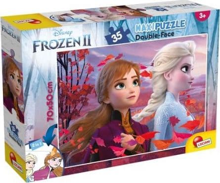 Lisciani Kaksipuoliset palapelit supermaxi 35 Frozen II