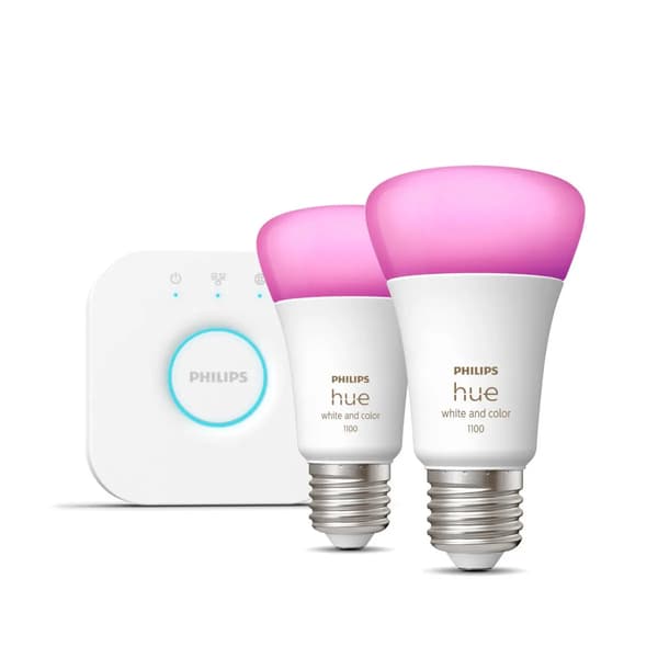 Smart glödlampa Philips Startpaket E27 9 W E27 6500 K 806 lm