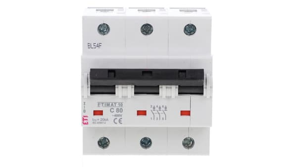 Strømstik 3P C 80A 10kA AC ETIMAT10 02135731