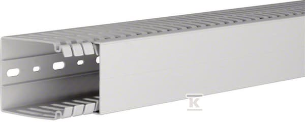 tehalit Kanal comb HA7 halogenfri 80x60mm lysegrå HA780060 /2m/
