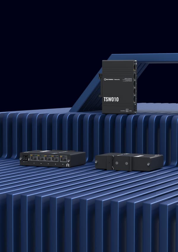 Teltonika TSW010 - switch - 5 porte